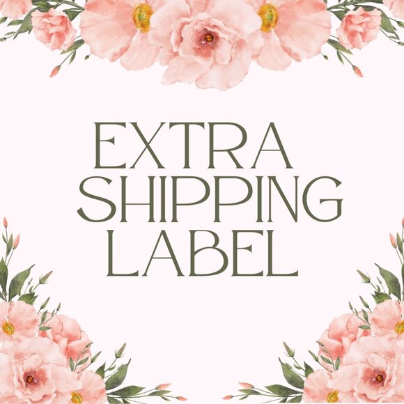 Additional Shipping Label For Over 5lbs - Picture 1 of 1